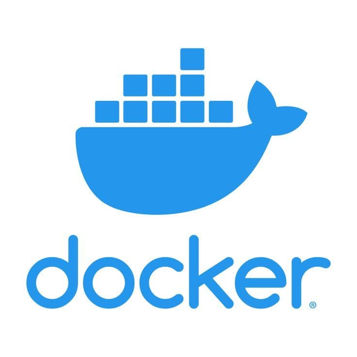 Logo Docker, la baleine et ses conteneurs